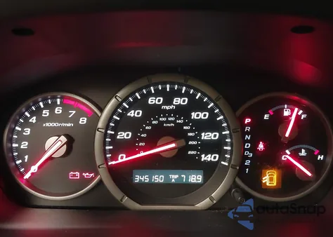 2006 Honda Pilot Ex из США, поврежденный, VIN 5FNYF18536B023550